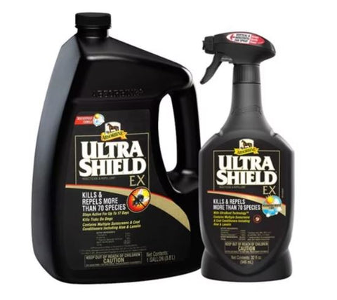 Ultrashield fly repellent for horses