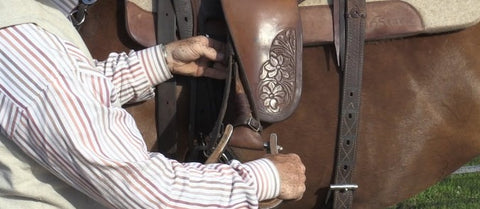 fitting stirrups on a western saddle